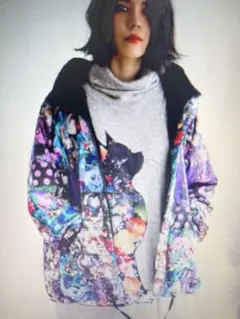scolar スカラー 123701:柄展開ブルゾン
