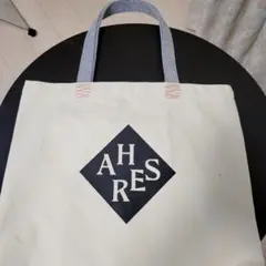 AHRES キャンバストートバッグ