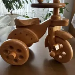 技あり！木製手作り三輪車