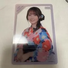 乃木坂46 購入特典 くじ C賞 個別クリアカード 田村真佑