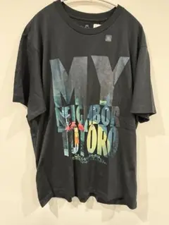 海外限定 ユニクロ×ジブリ となりのトトロ Tシャツ ブラック