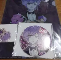 DIABOLIKLOVERS ディアラバ 小森ユイ 逆巻アヤト 缶バッチ 小森ユイ 逆巻アヤト DIABOLIKLOVERS ディアラバ 缶バッチ