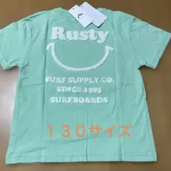 新品⭐️ RUSTY キッズ Tシャツ １３０ ミントグリーン