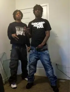 Chief Keef 着用 Tシャツ drip drill us Chicago