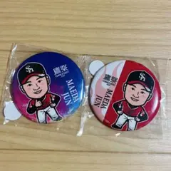 福岡ソフトバンクホークス 前田純選手 若鷹ガチャ　鷹祭ver. 缶バッジ