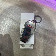 Supreme 棺桶型キーホルダー シルバー
