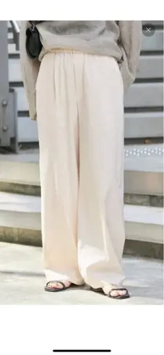 【最終お値下げ‼︎】★今季★ジャーナルスタンダード　コットンリネンストレートパンツ