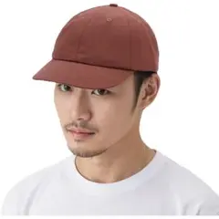 【新品】メンズ★キャップ★ブリックレッド★撥水速乾★スポーツ★アウトドア