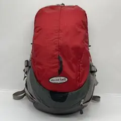 BN5836●mont-bell サイクールパック10 レッド系 リュック