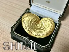 ATELIER SHINJI アトリエシンジ ゴールド 蓮の葉 ブローチ
