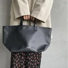 【美品】ORCIVAL PVC キャンバストートバッグ　黒