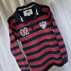 ☆美品☆オンワード樫山   ラガーシャツ