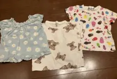 キッズ服 Tシャツ 3点セット　80cm 90cm