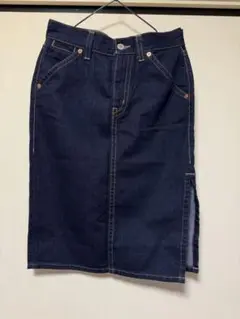 Levi's Premium タイトスカート 27 ダークブルー