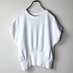 HeRIN.CYE ヘリンドットサイ　Box cut vest 白