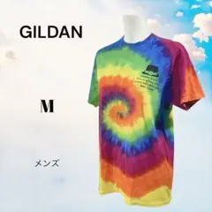GILDAN メンズ 半袖 タイダイTシャツ 【M】 カラフル