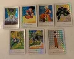 【希少　年代物】ドラゴンボールZヒーローコレクション　７枚セット