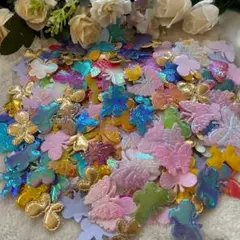 パッチ リボン　動物　蝶　ワッペン　手芸　デコパーツ　新品
