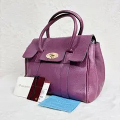 Mulberry マルベリー ベイズウォーター ハンドバッグ トート シボ革