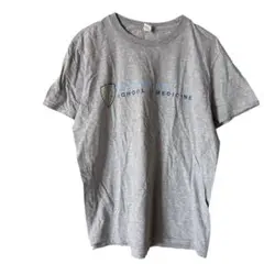 グレー M 医学校 Tシャツ