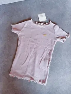 新品タグ付き⭐︎branshes リブ編みシャツ　100㎝