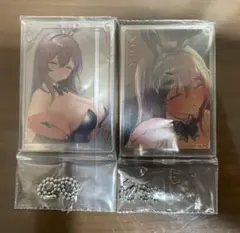 一番くじ　NIKKE　J賞　幸運の口づけチャーム　ノワール　2種