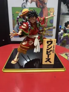 POP【新品】未開封　KABUKI EDITION ルフィ　赤色着物 Portrait.Of.Piratesワンピース“KABUKI EDITION” モンキー・D