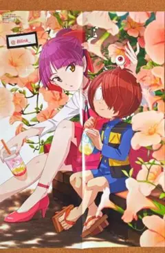 【両面 ピンナップ】ゲゲゲの鬼太郎 ②★ガンダムGQ★アニメディア 7月号★