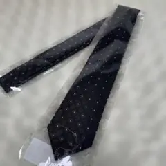 ARMANI COLLEZIONIアルマーニ　新品ネクタイ　ブラック系　ドット