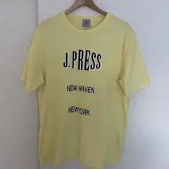 美品‼︎ J.PRESS イエロー Tシャツ　ＬL