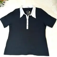 【新品タグ付き】23区 バイカラー　カットソー　大きいサイズ　3XL