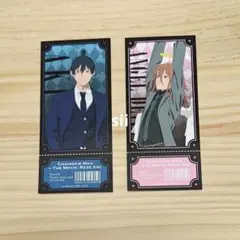 【早川アキ＆天使の悪魔】購入特典　映画チケット風カード　渋谷　チェンソーマン限定