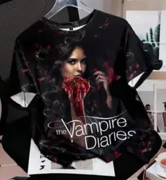 the Vampire Diaries バンパイアダイアリーズ Tシャツ L