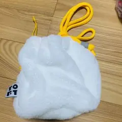 TOFT トフト 楽市楽座 巾着　しろ