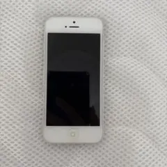 ジャンク品Apple iPhone 5 ホワイト