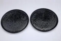 #美濃蔵☆最新作入荷☆コールブラック20cmプレート 2枚セット