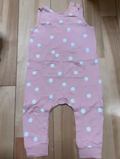 【H&M 】ピンク 水玉ロンパース
