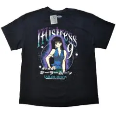 セーラームーン　Tシャツ　XLサイズ　黒　ミストレス9　アニメT　公式 *