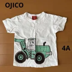 OJICO トラクター・アイスクリームTシャツ 4A