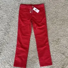 プチバトー⭐︎10ans 赤　ボトムス　新品