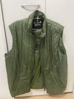 Barbour バブアーダウンベスト ナイロン グリーン