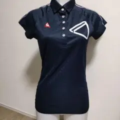 ルコックスポルティフ　ネイビー ポロシャツ レディース