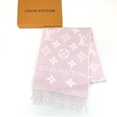 新品未使用 ルイヴィトン マフラー M77729 エシャルプ・LV エセンシャル