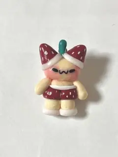 いちごねこキーホルダー