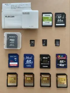 SDカードセット 64GB 32GB 16GB 4GB