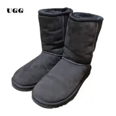 《美品》UGG アグ ムートンブーツ 24 送料無料