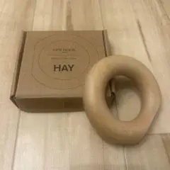 新品未使用！ 終売品！HAY GYM HOOK タオルリング Sサイズ ビーチ材 CIBONE - HAY/GYM HOOK タオルリング【新品・未使用】Sサイズの