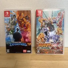 Minecraft Legends & ほねほねザウルスX セット　ケースのみ
