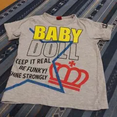 めめこ様確認用　BABY DOLL Tシャツ 100cm グレー