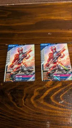 ガンバレジェンズ 仮面ライダーダブル　レア2枚セット